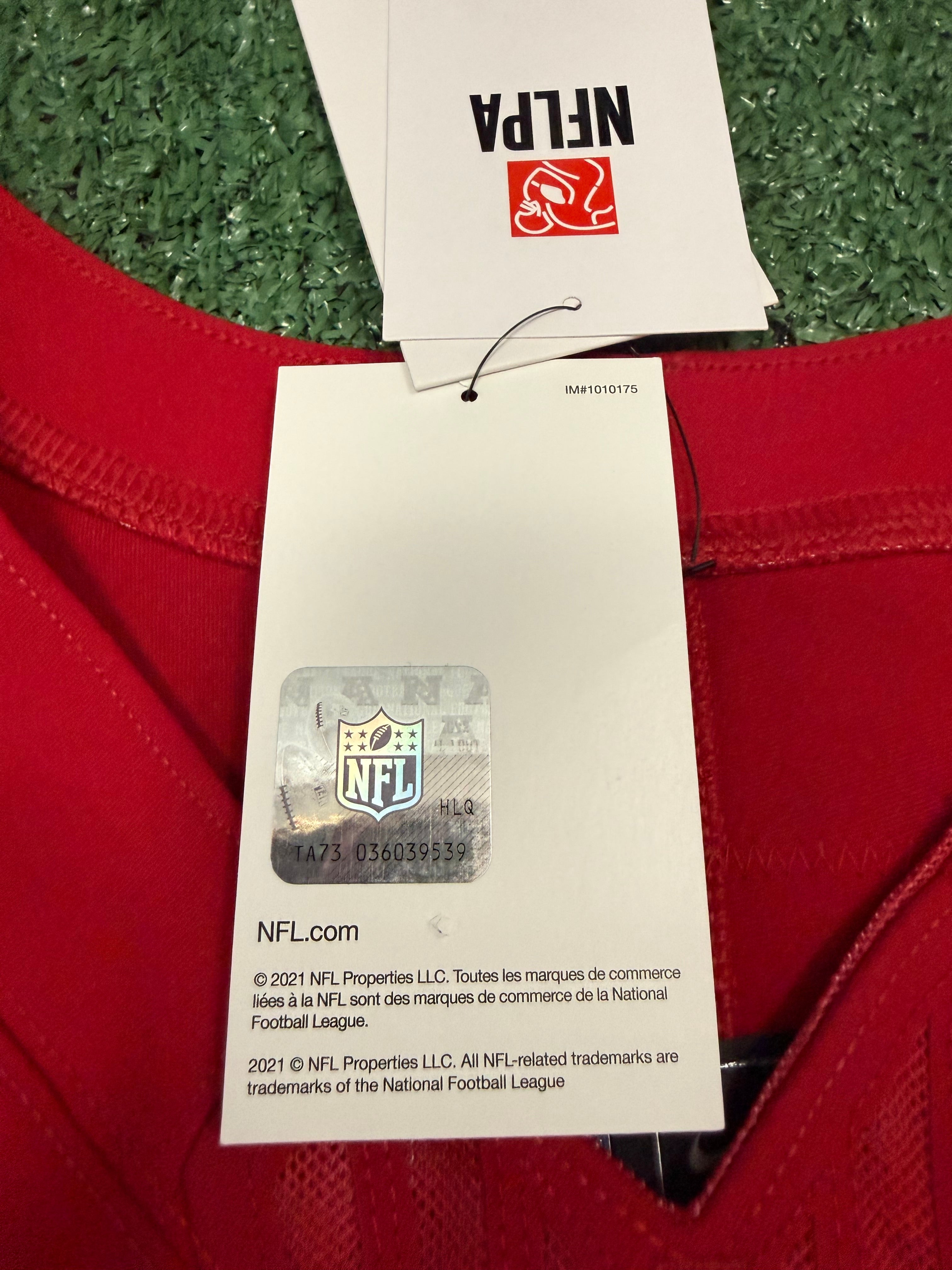 Trent Williams San Francisco 49ers Jersey #71 Nike Vapor FUSE Elite Red Size 48 (XL) NFL