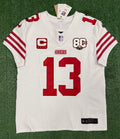 Brock Purdy San Francisco 49ers Jersey #13 Nike Vapor FUSE Elite White Size 44 (Large) NFL