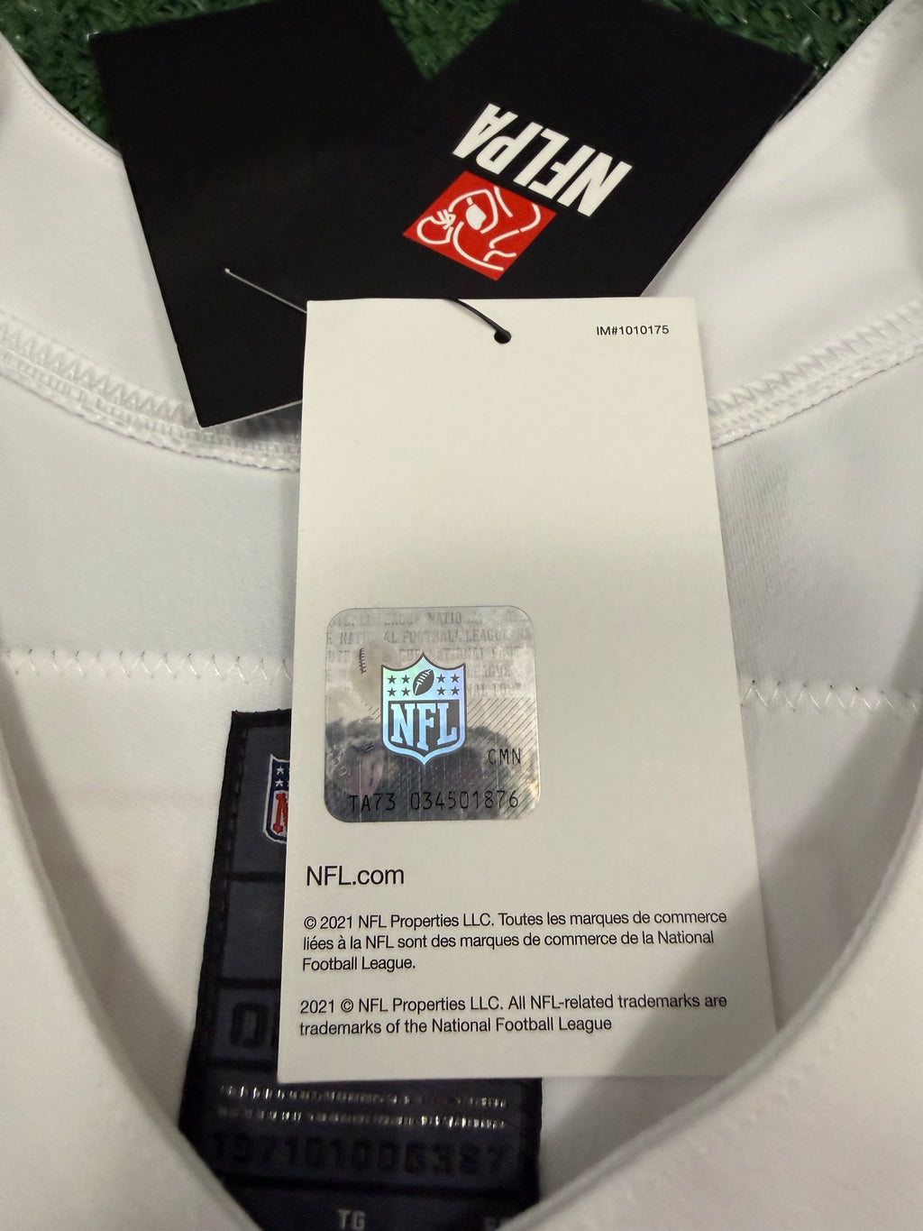 Christian McCaffrey San Francisco 49ers Jersey #23 Nike Vapor FUSE Elite White Size 48 (XL) NFL