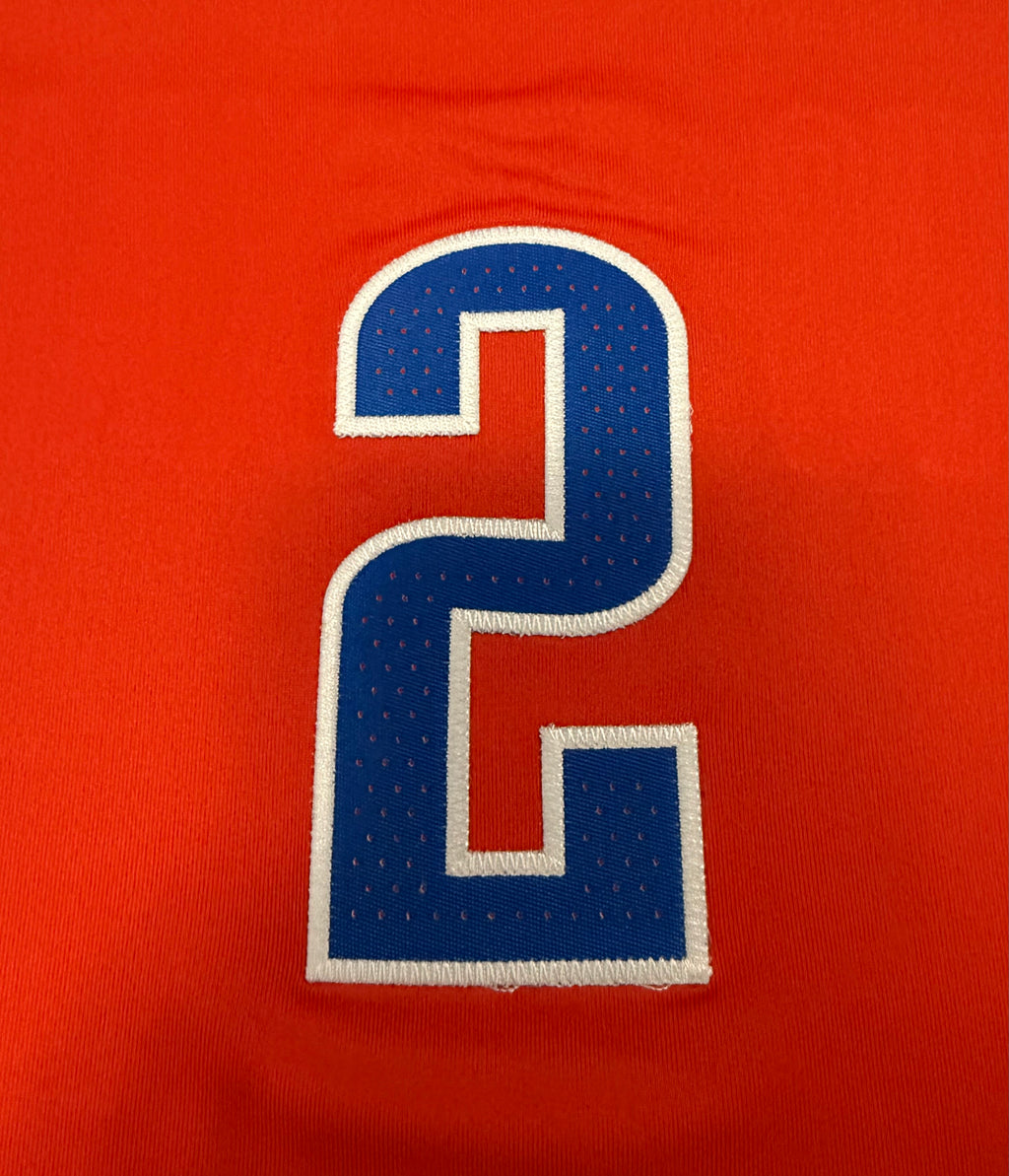 Shai Gilgeous-Alexander Oklahoma City Thunder Jersey #2 Nike VaporKnit Authentic Orange Size 52 (XL) NBA