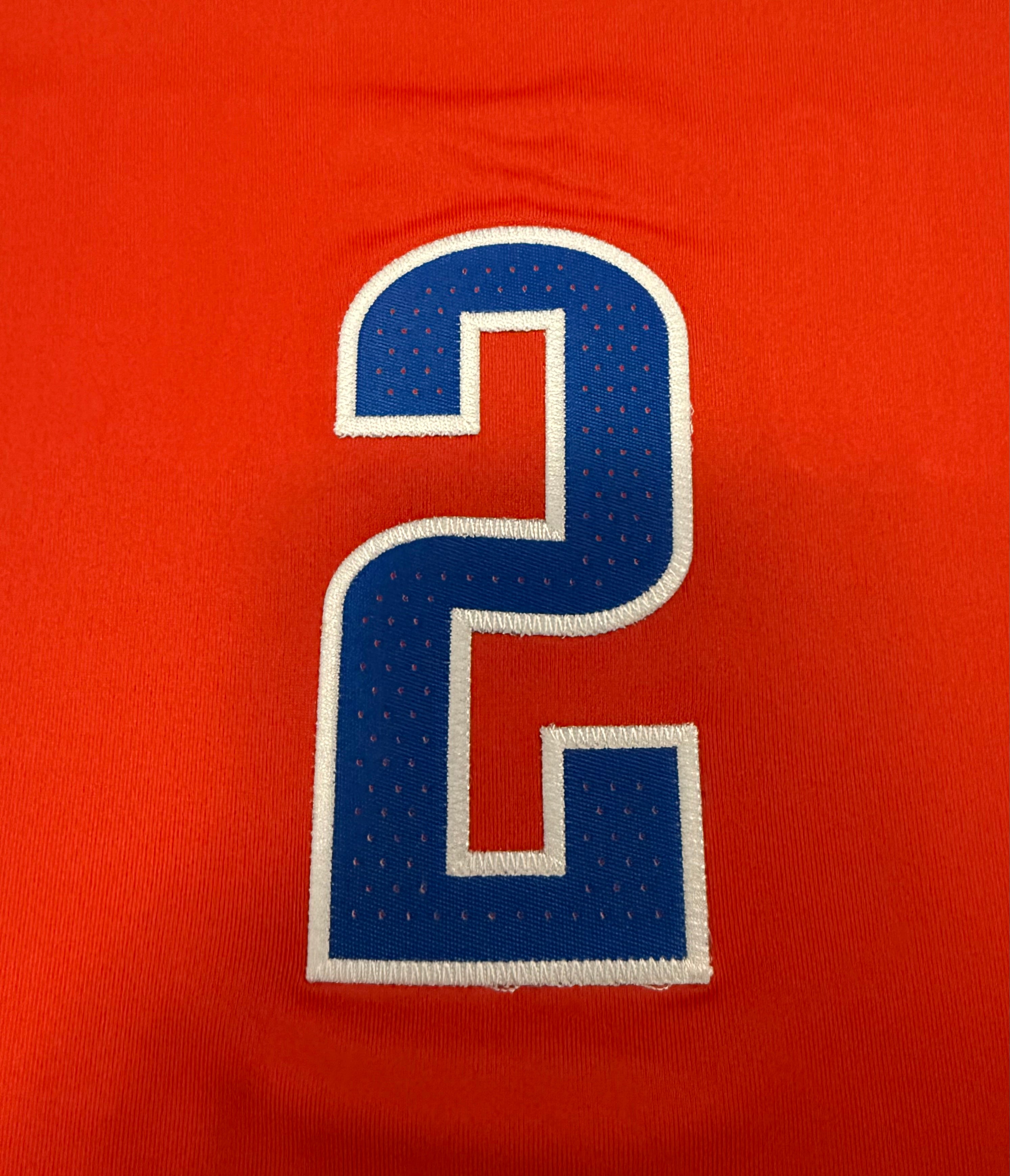 Shai Gilgeous-Alexander Oklahoma City Thunder Jersey #2 Nike VaporKnit Authentic Orange Size 52 (XL) NBA
