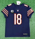 Caleb Williams Chicago Bears Jersey #18 Nike Vapor FUSE Elite Navy Size 40 (Medium) NFL