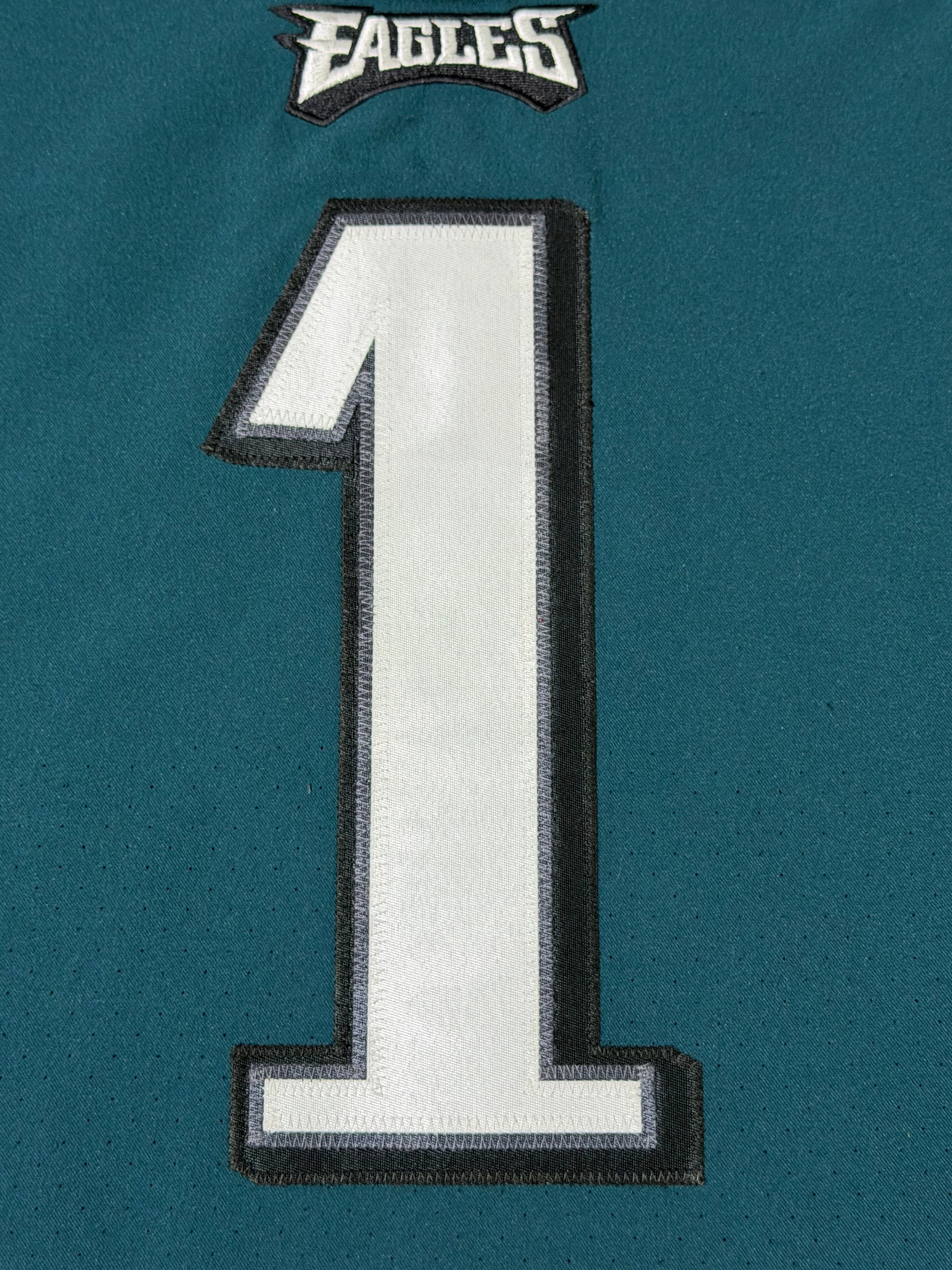 Jalen Hurts Philadelphia Eagles Jersey #1 Nike Vapor Elite Green size 44 (Large) NFL