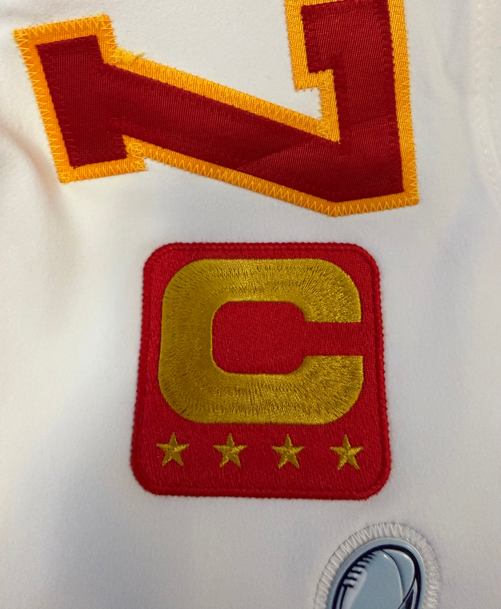 Travis Kelce Kansas City Chiefs Jersey #87 Nike Vapor Elite White Size 48 (XL) NFL
