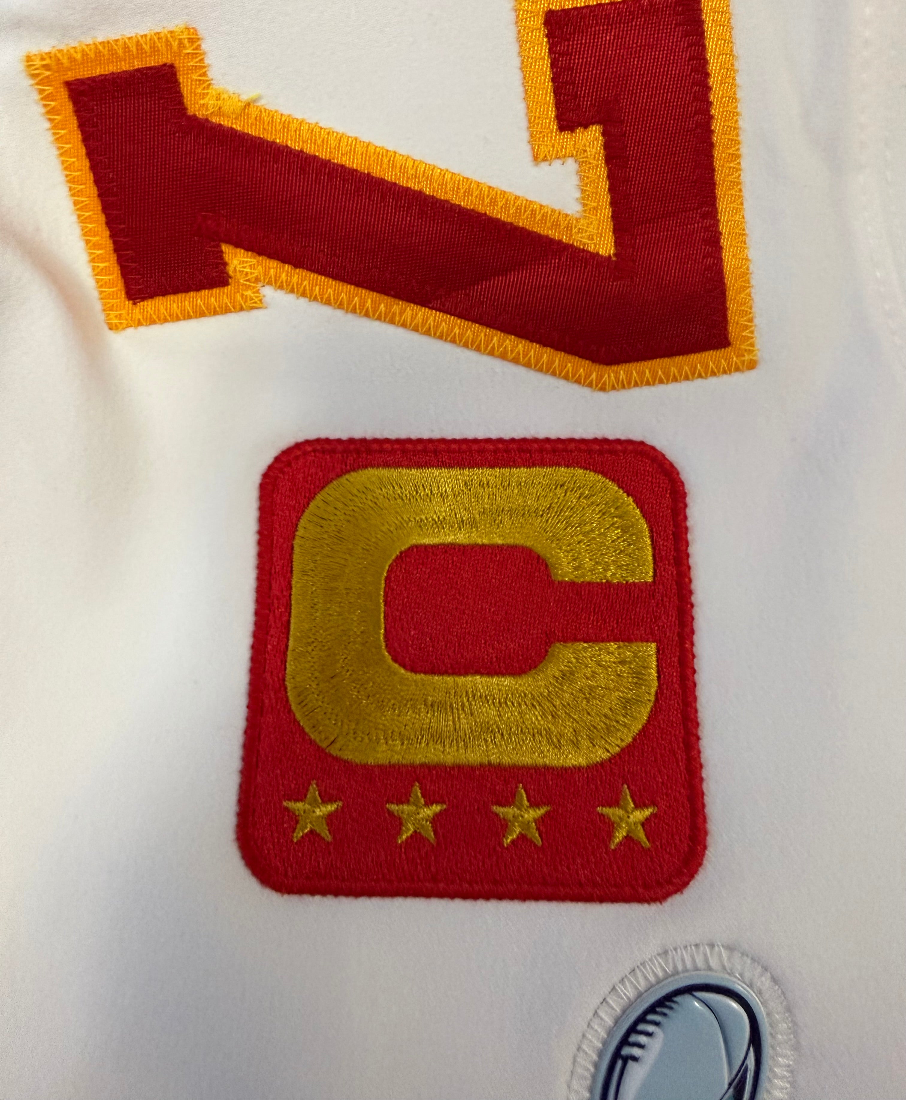 Travis Kelce Kansas City Chiefs Jersey #87 Nike Vapor Elite White Size 48 (XL) NFL