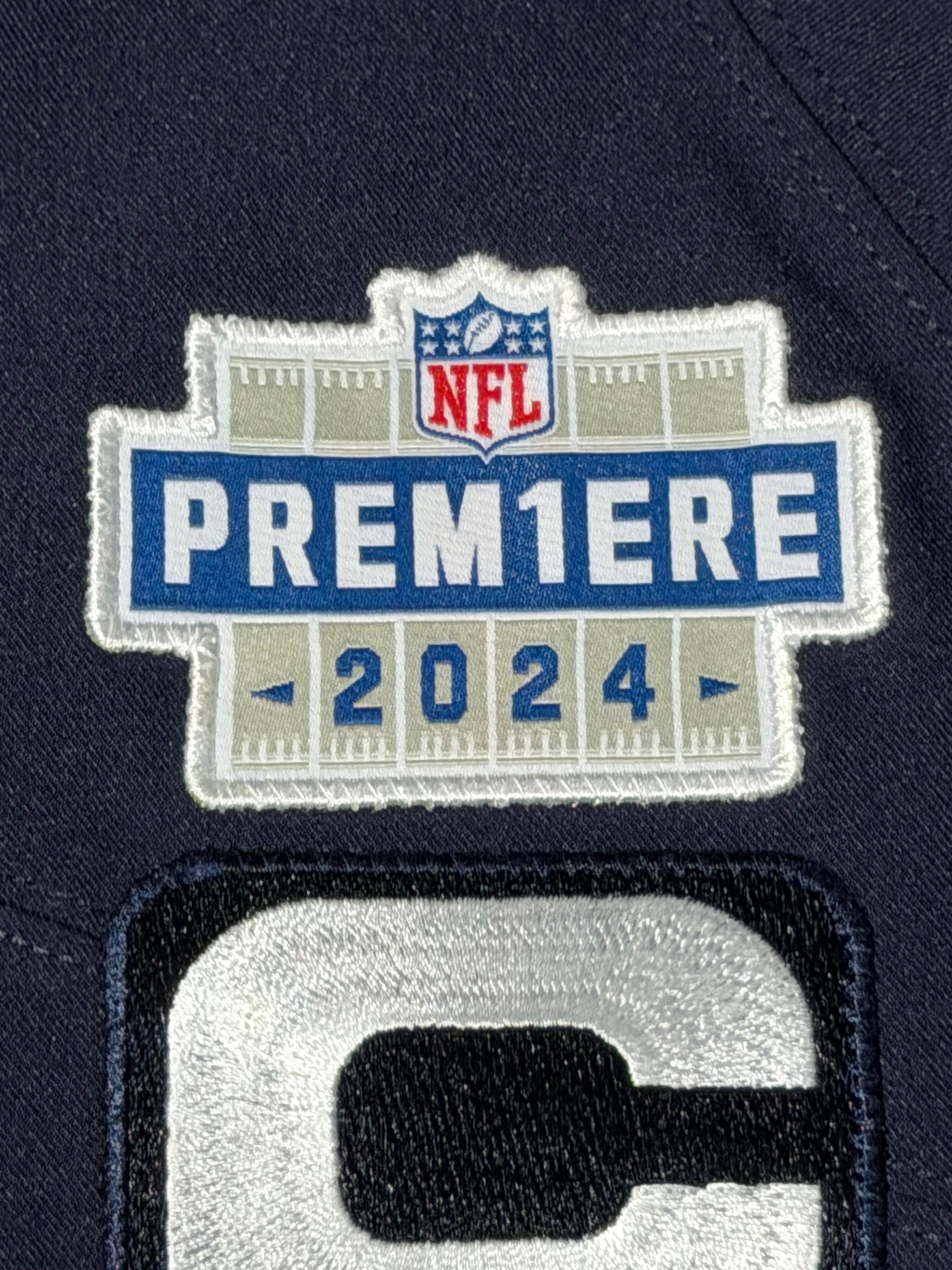 Caleb Williams Chicago Bears Jersey #18 Nike Vapor FUSE Elite Navy Size 48 (XL) NFL