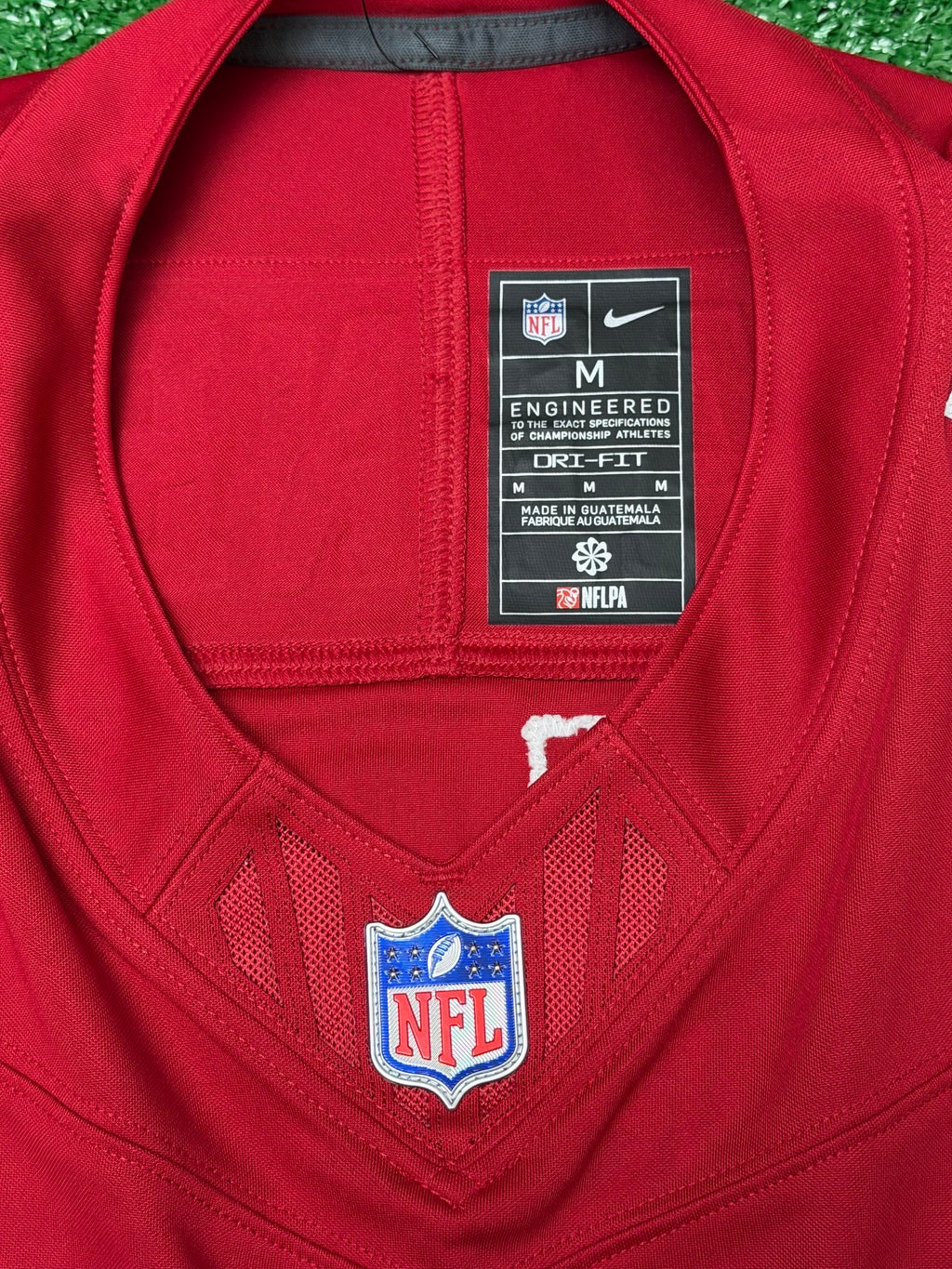 Fred Warner San Francisco 49ers Jersey #54 Nike Vapor Fuse Limited Stitched Red Size (Medium) NFL