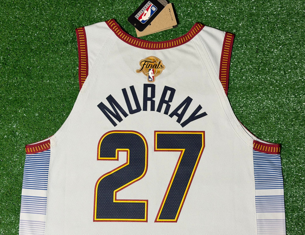 Jamal Murray Denver Nuggets Jersey #27 Nike ADV Authentic Gray Size 48 (L) NBA
