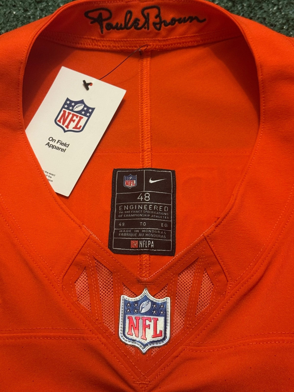 Joe Burrow Cincinnati Bengals Jersey #9 Nike Vapor FUSE Elite Orange Size 40 (Medium) NFL