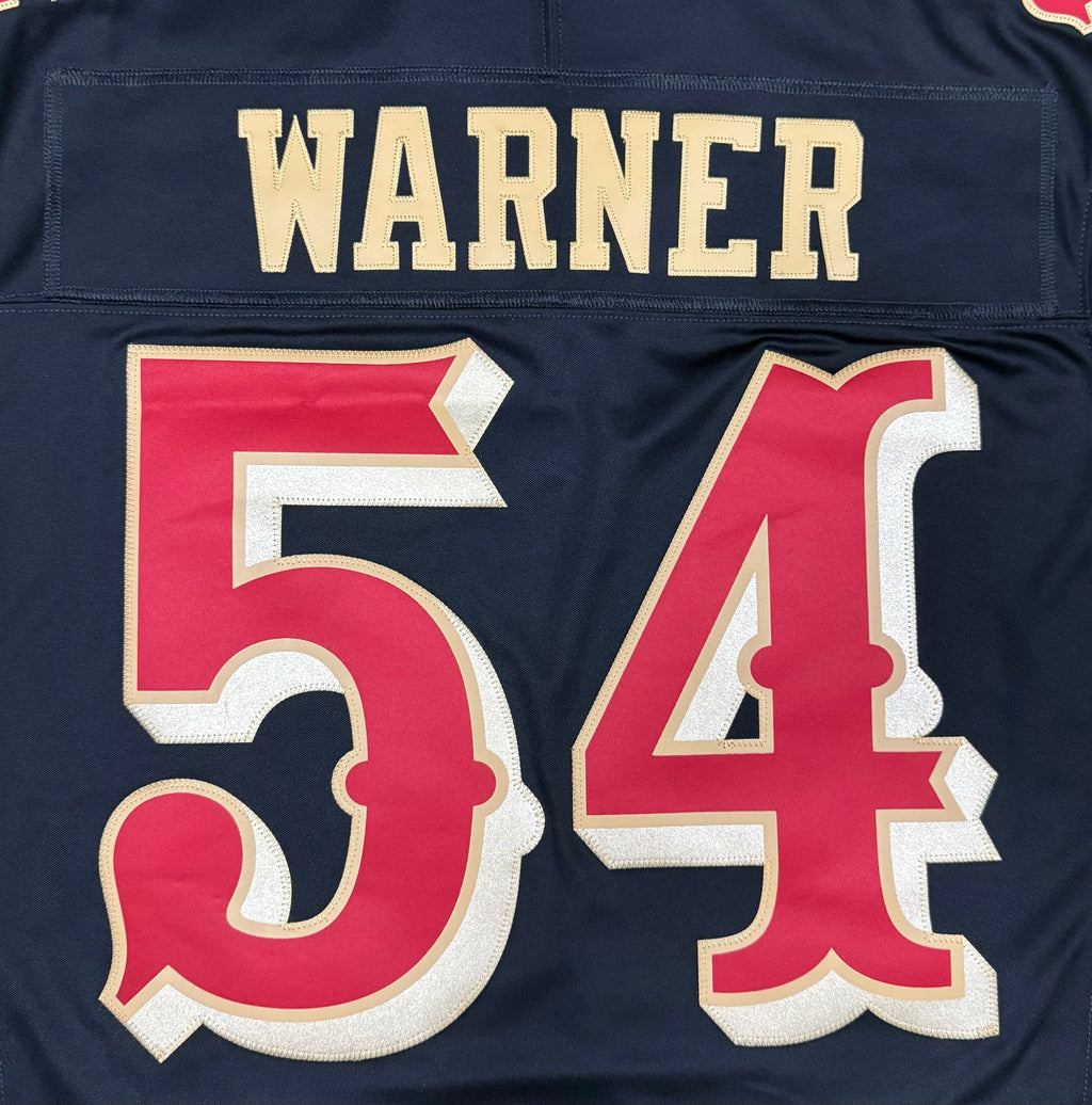 Fred Warner San Francisco 49ers Jersey #54 Nike FUSE Rivalry Black  Size (Large) NFL