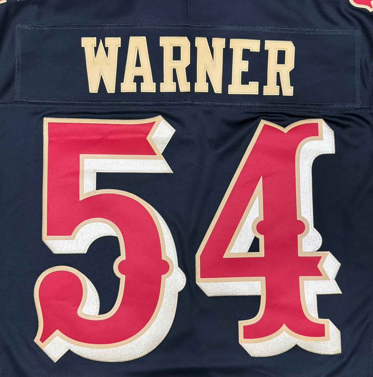 Fred Warner San Francisco 49ers Jersey #54 Nike FUSE Rivalry Black  Size (Large) NFL