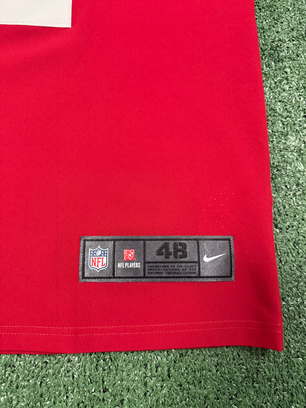 Fred Warner San Francisco 49ers
Jersey #54 Nike Vapor Elite red Size 44 (Large) NFL