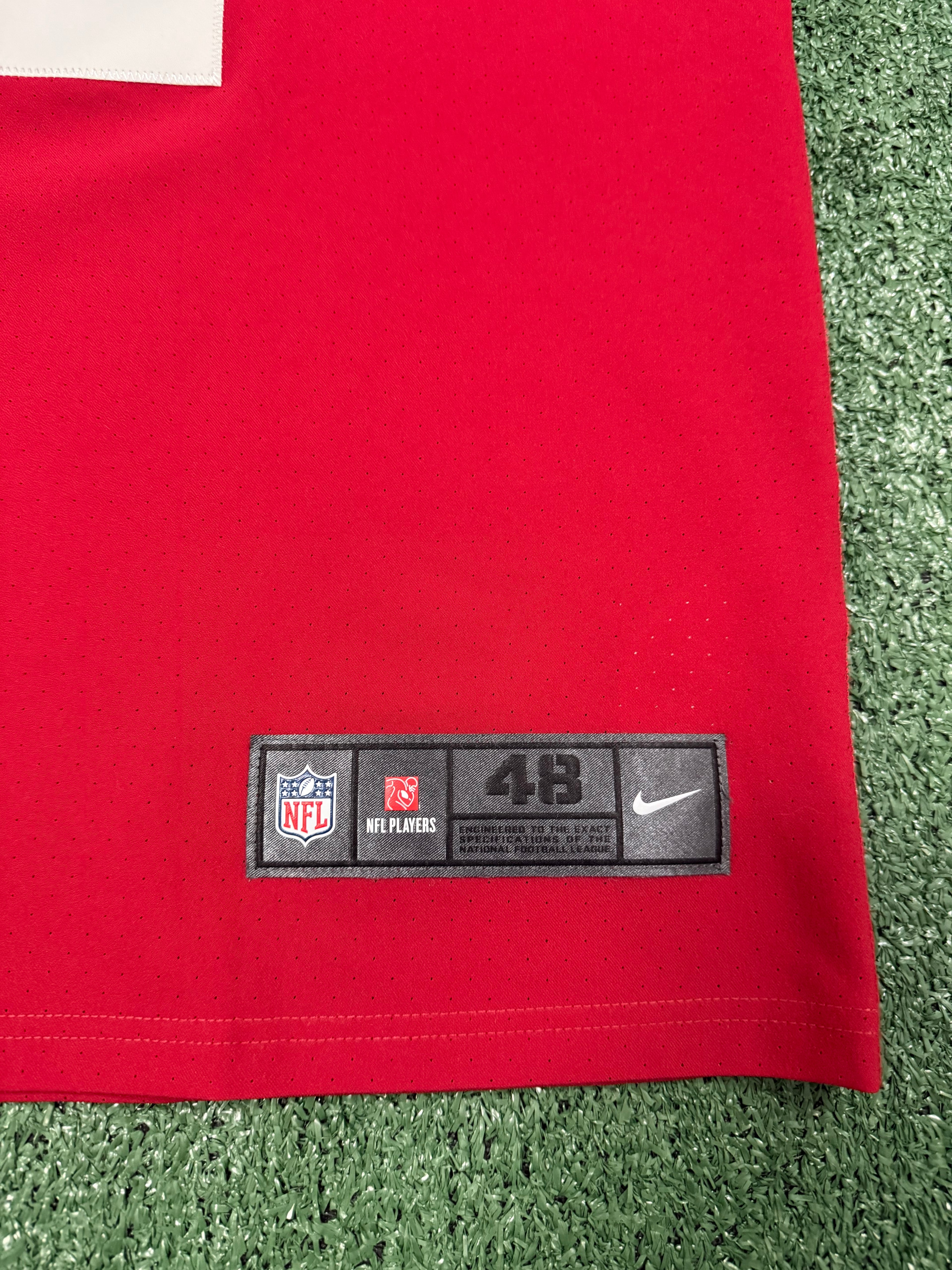 Fred Warner San Francisco 49ers
Jersey #54 Nike Vapor Elite red Size 44 (Large) NFL