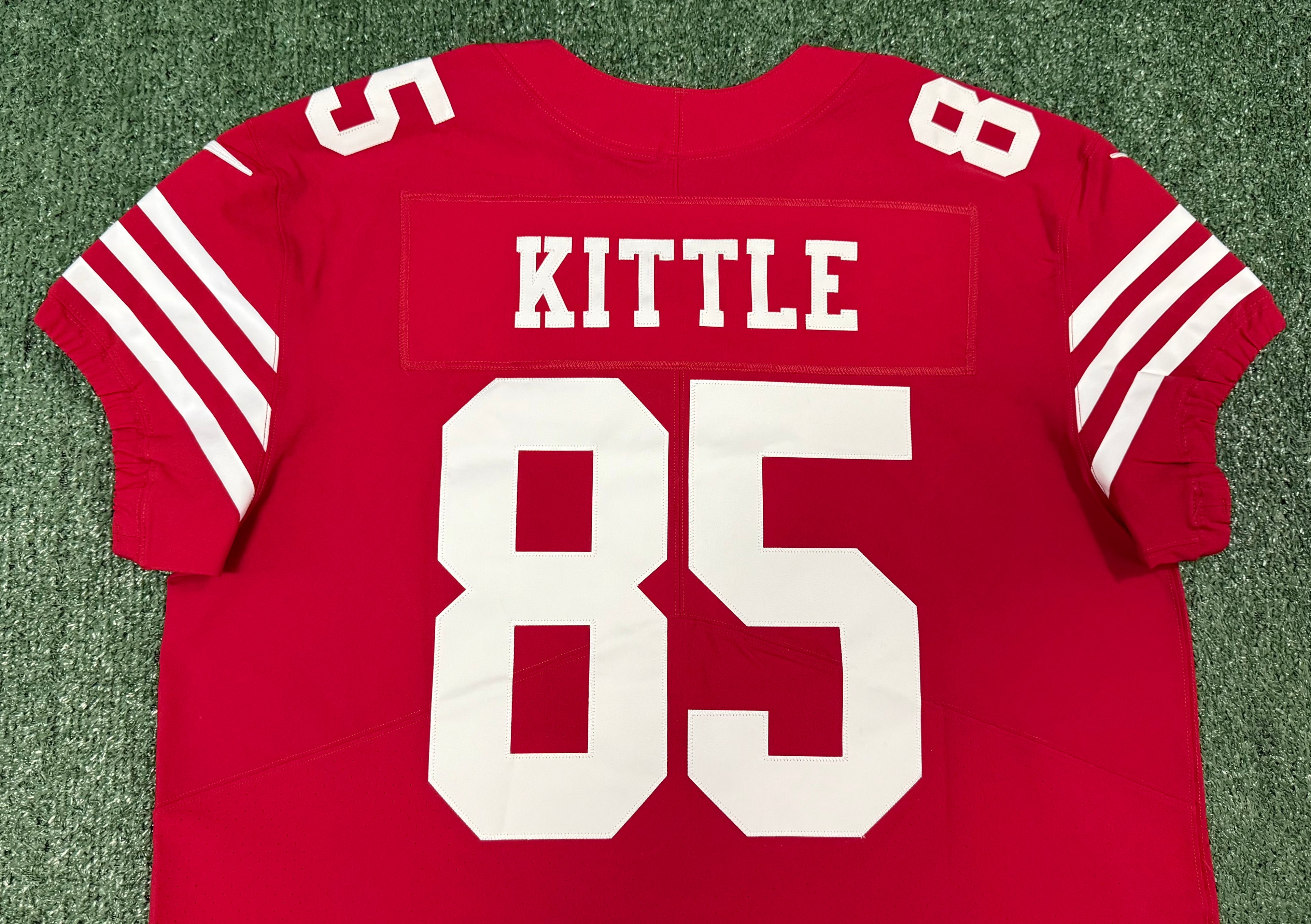 George Kittle San Francisco 49ers  Jersey #85 Nike Vapor Elite Red Size 48 (XL) NFL