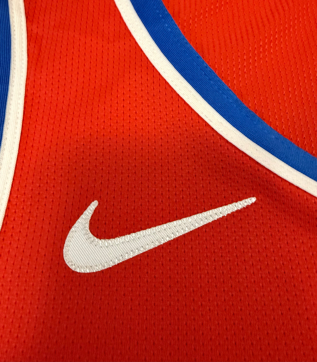 Shai Gilgeous-Alexander Oklahoma City Thunder Jersey #2 Nike VaporKnit Authentic Orange Size 52 (XL) NBA