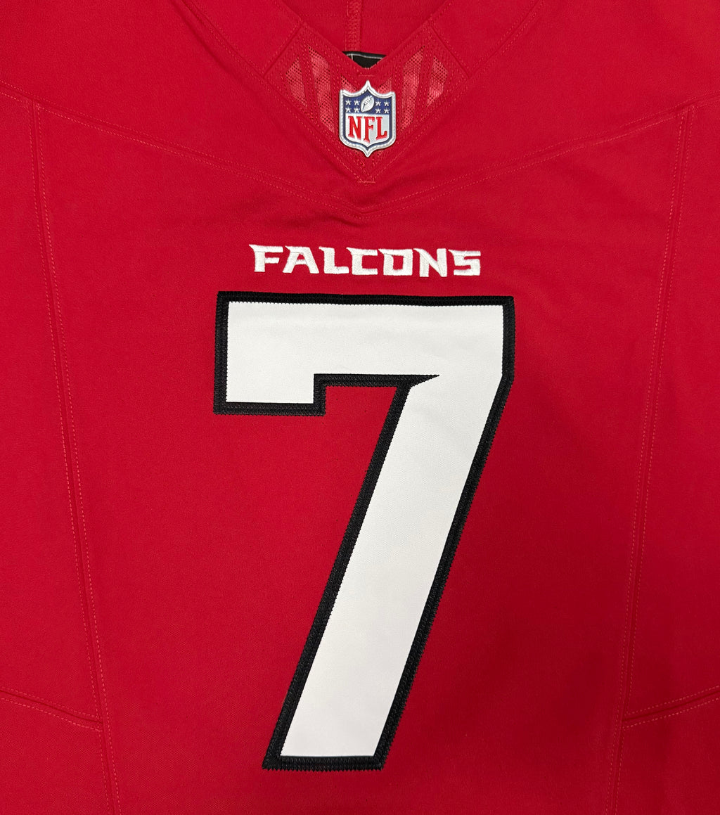 Bijan Robinson Atlanta Falcons Jersey #7 Nike Vapor FUSE Elite Red Size 44 (Large) NFL