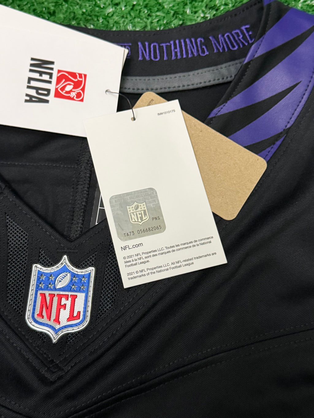 Lamar Jackson Baltimore Ravens Jersey #8 Nike Vapor FUSE Limited Black Size (Large) NFL