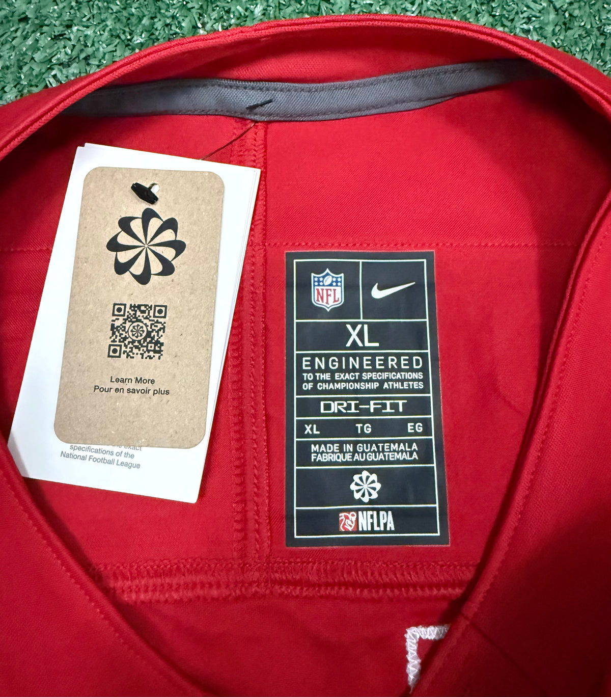 Brock Purdy San Francisco 49ers Jersey #13 Nike Vapor Fuse Limited Stitched Red Size (XL) NFL