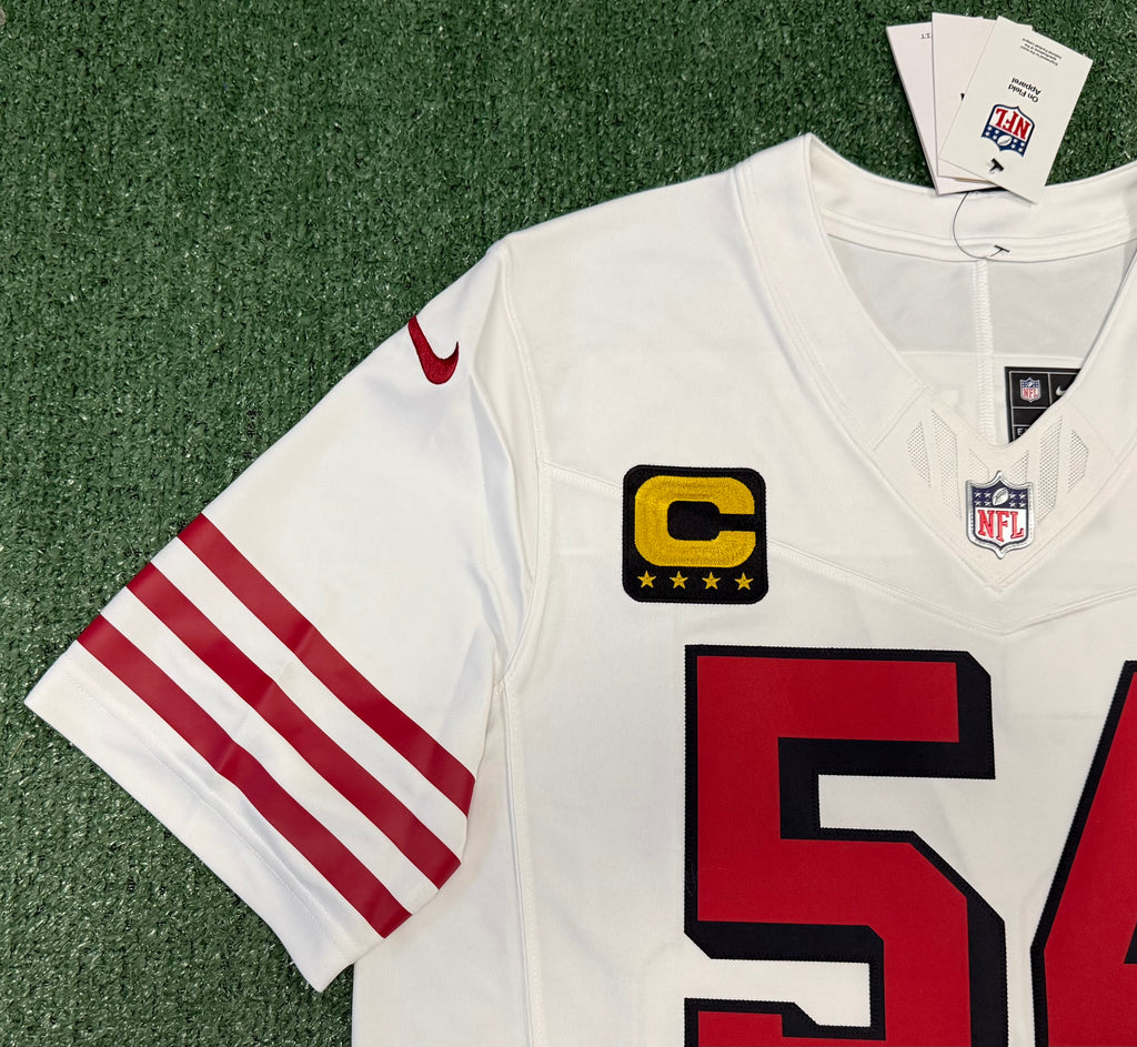 Fred Warner San Francisco 49ers
Jersey #54 Nike FUSE Limited White Size (Large) NFL
