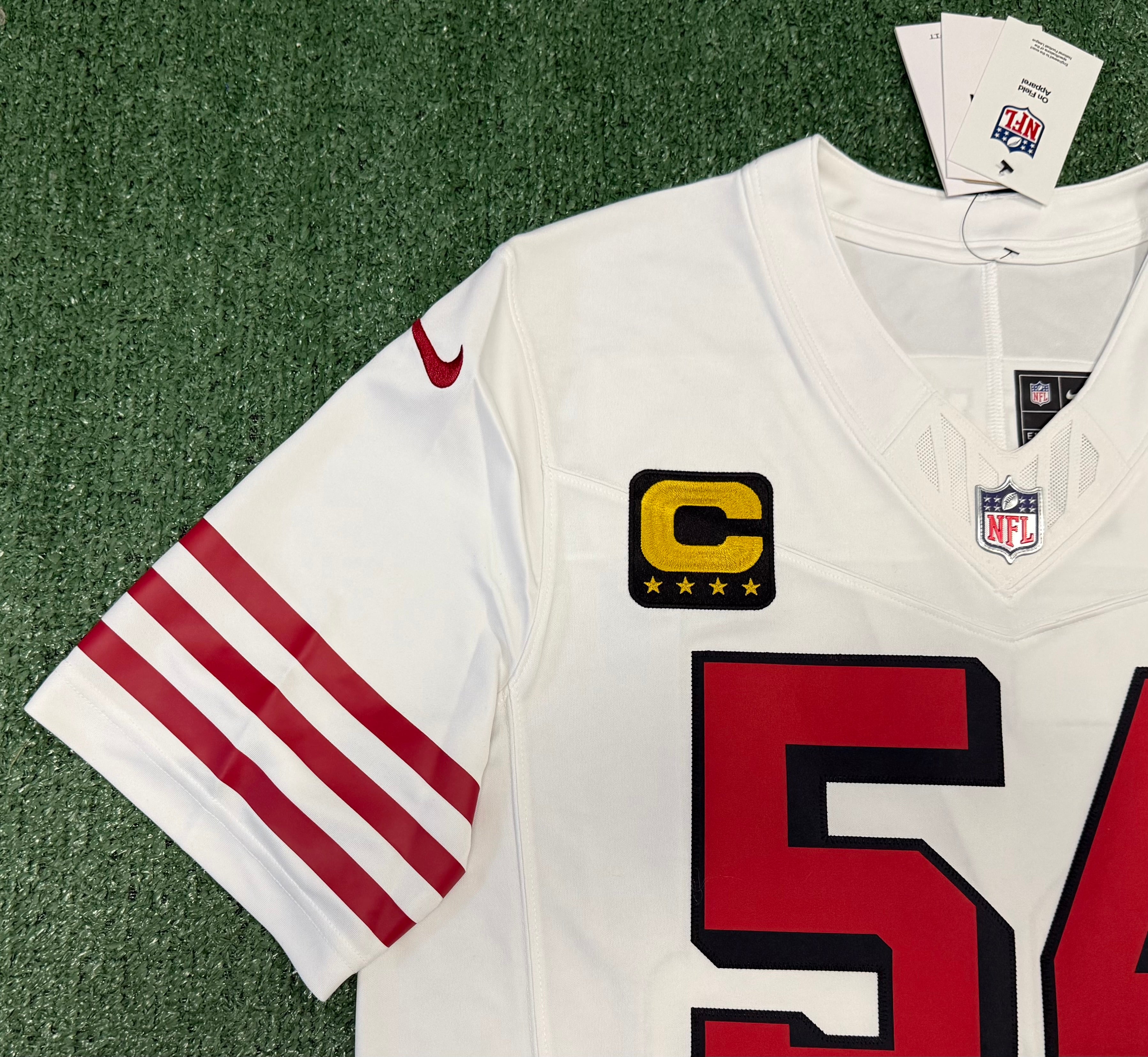 Fred Warner San Francisco 49ers
Jersey #54 Nike FUSE Limited White Size (Large) NFL