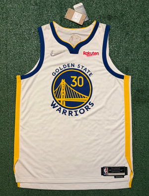 Steph Curry Golden State Warriors Jersey #30 Nike ADV Authentic White Size 48 (L) NBA