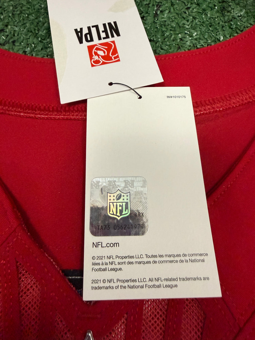 Fred Warner San Francisco 49ers Jersey #54 Nike Vapor FUSE Elite Red Size 40 (Medium) NFL