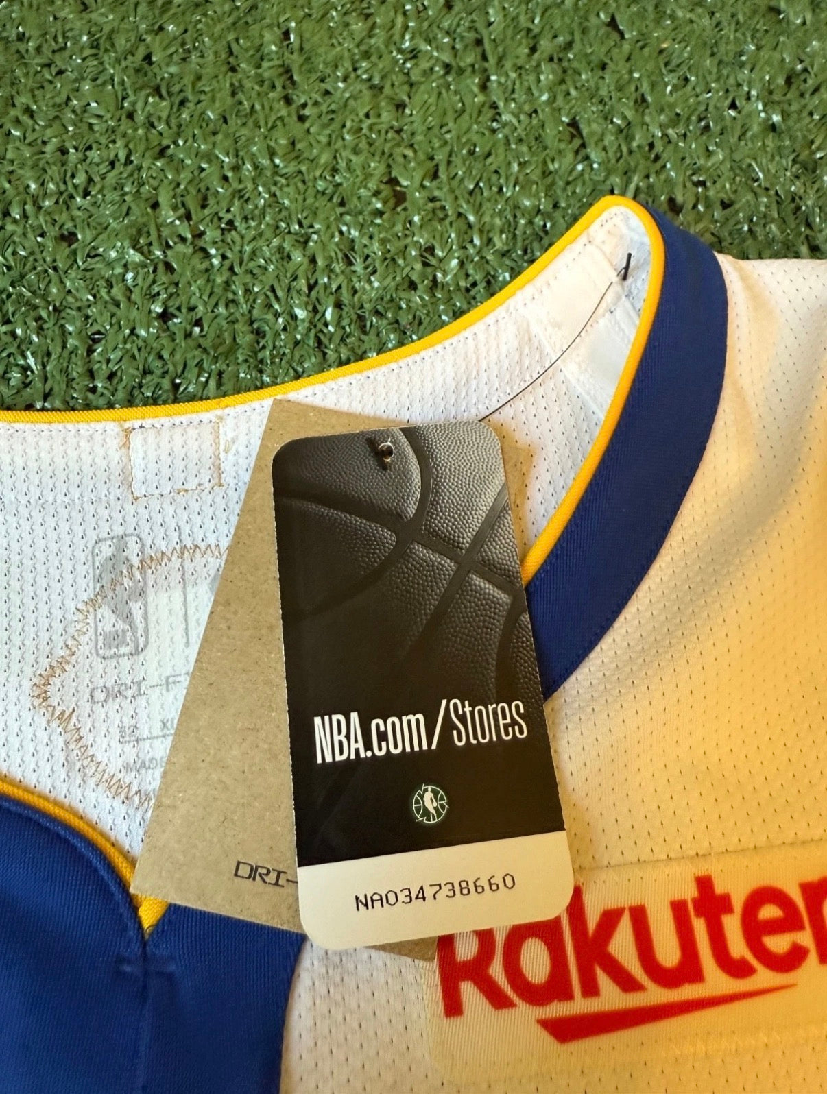 Steph Curry Golden State Warriors Jersey #30 Nike ADV Authentic White Size 52 (XL) NBA