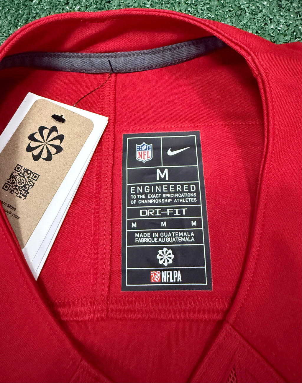 Brock Purdy San Francisco 49ers Jersey #13 Nike Vapor Fuse Limited Stitched Red Size (Medium) NFL