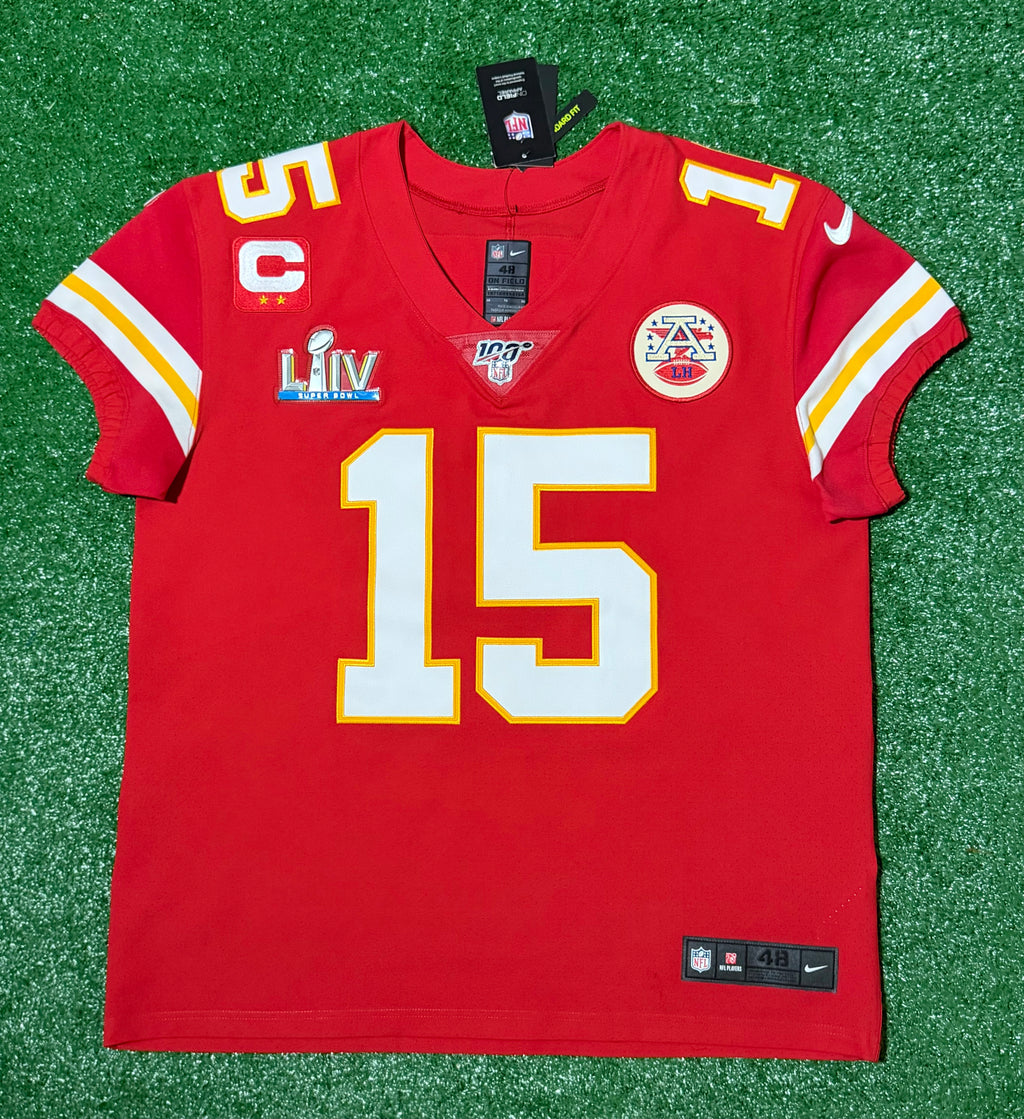 Patrick Mahomes Kansas City Chiefs Jersey #15 Nike Vapor Elite Red Size 48 (XL) NFL