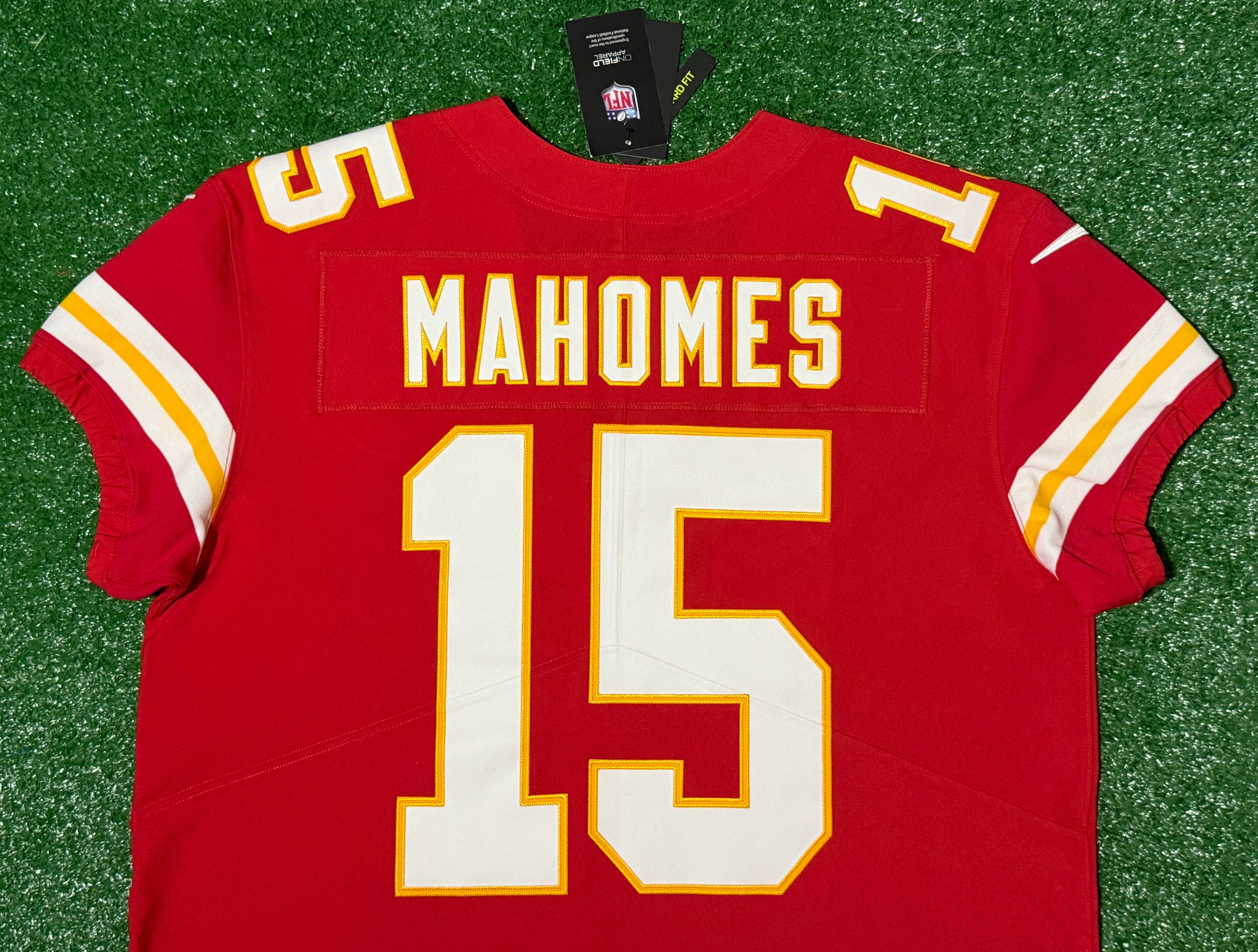Patrick Mahomes Kansas City Chiefs Jersey #15 Nike Vapor Elite Red Size 48 (XL) NFL