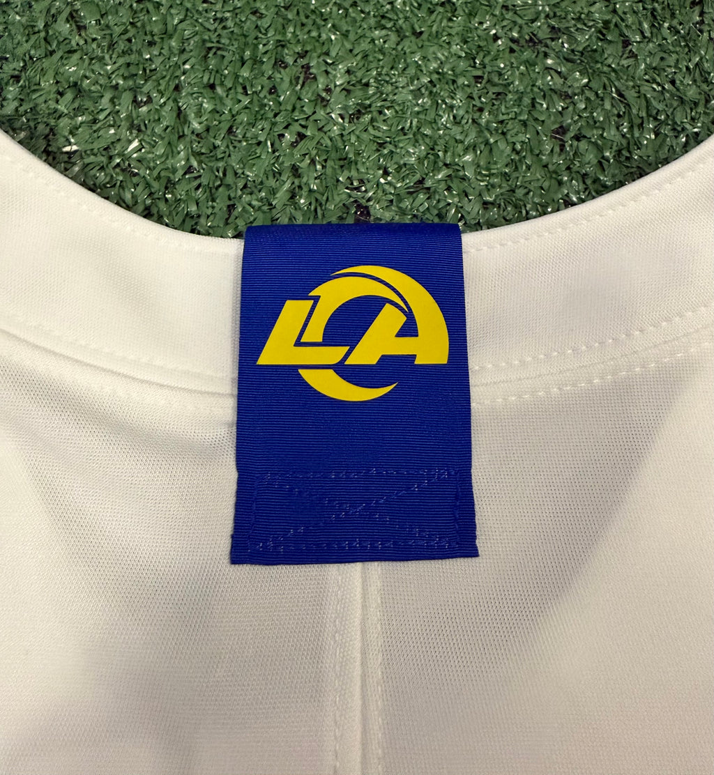 Matthew Stafford Los Angeles Rams Jersey #9 Nike Vapor Fuse Limited Stitched White Size (Medium) NFL