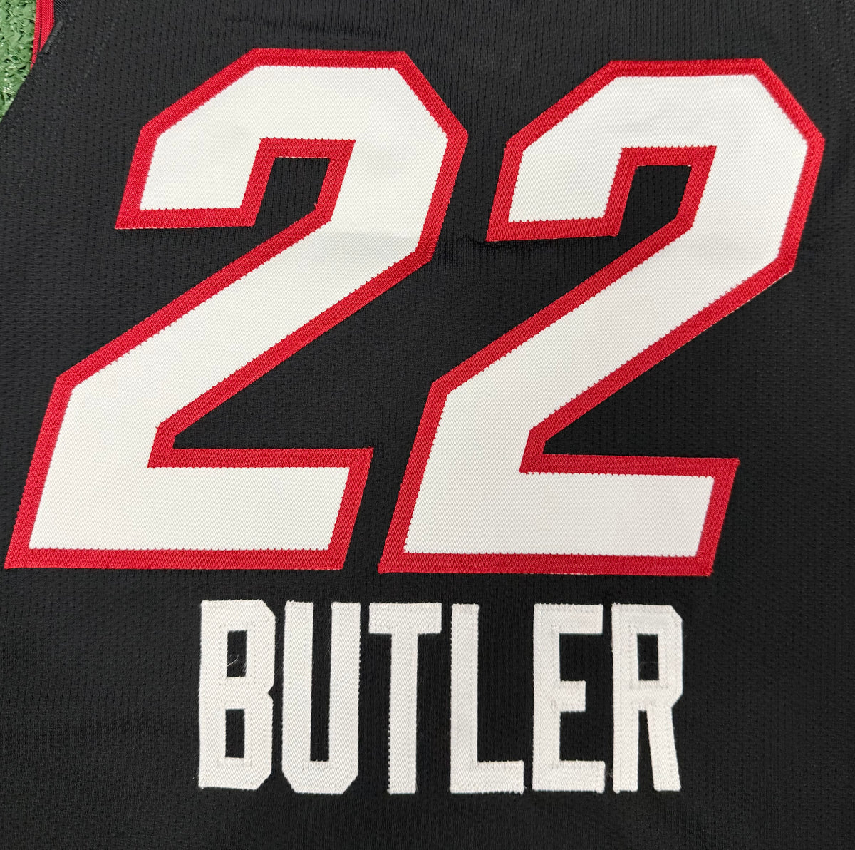 Jimmy Butler Miami Heat Bubble Jersey #22 Nike Vaporknit Authentic Black Size 48 (Large) NBA
