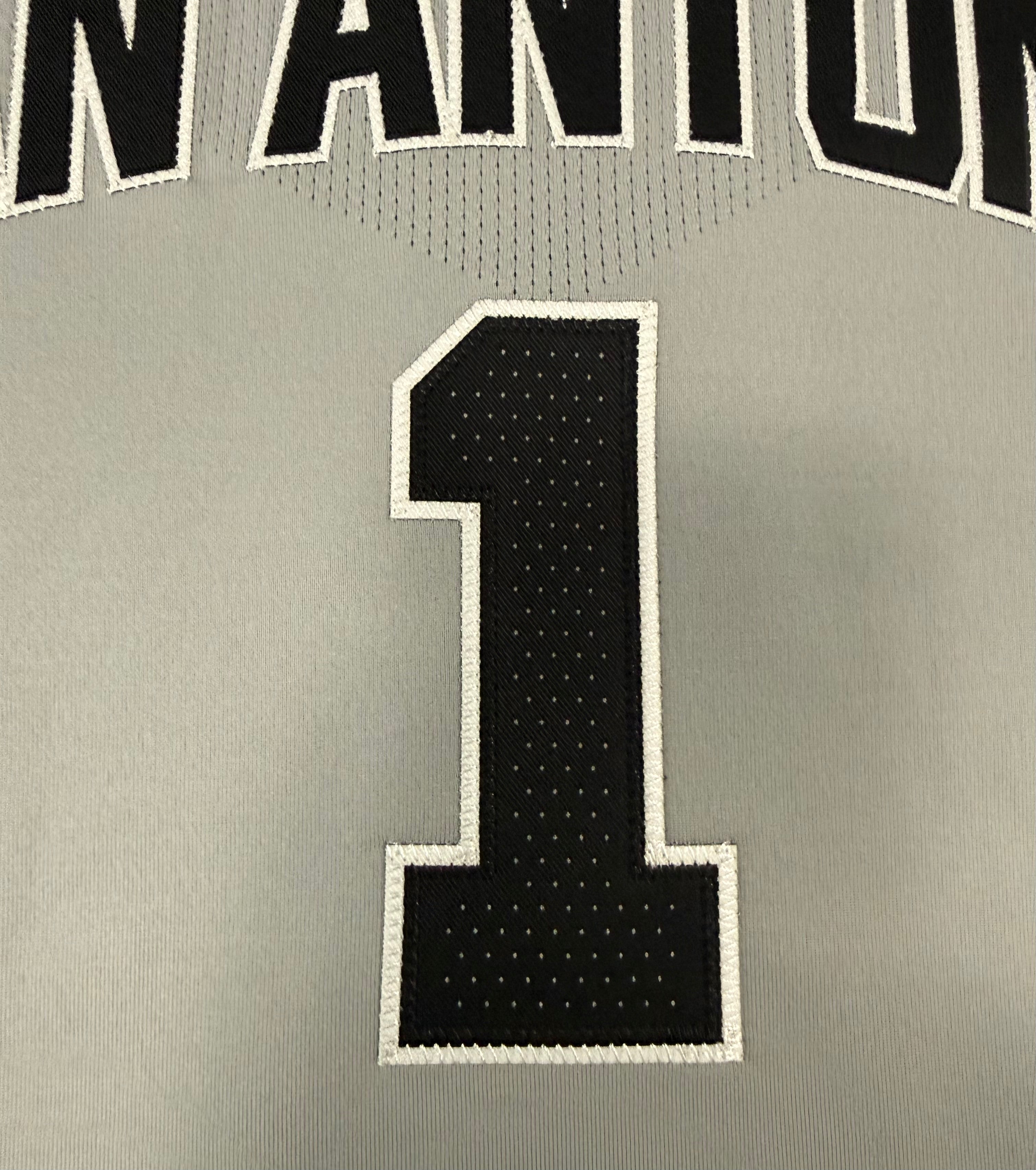 Victor Wembanyama San Antonio Spurs Jersey #1 Nike ADV Authentic Gray Size 52 (XL) NBA