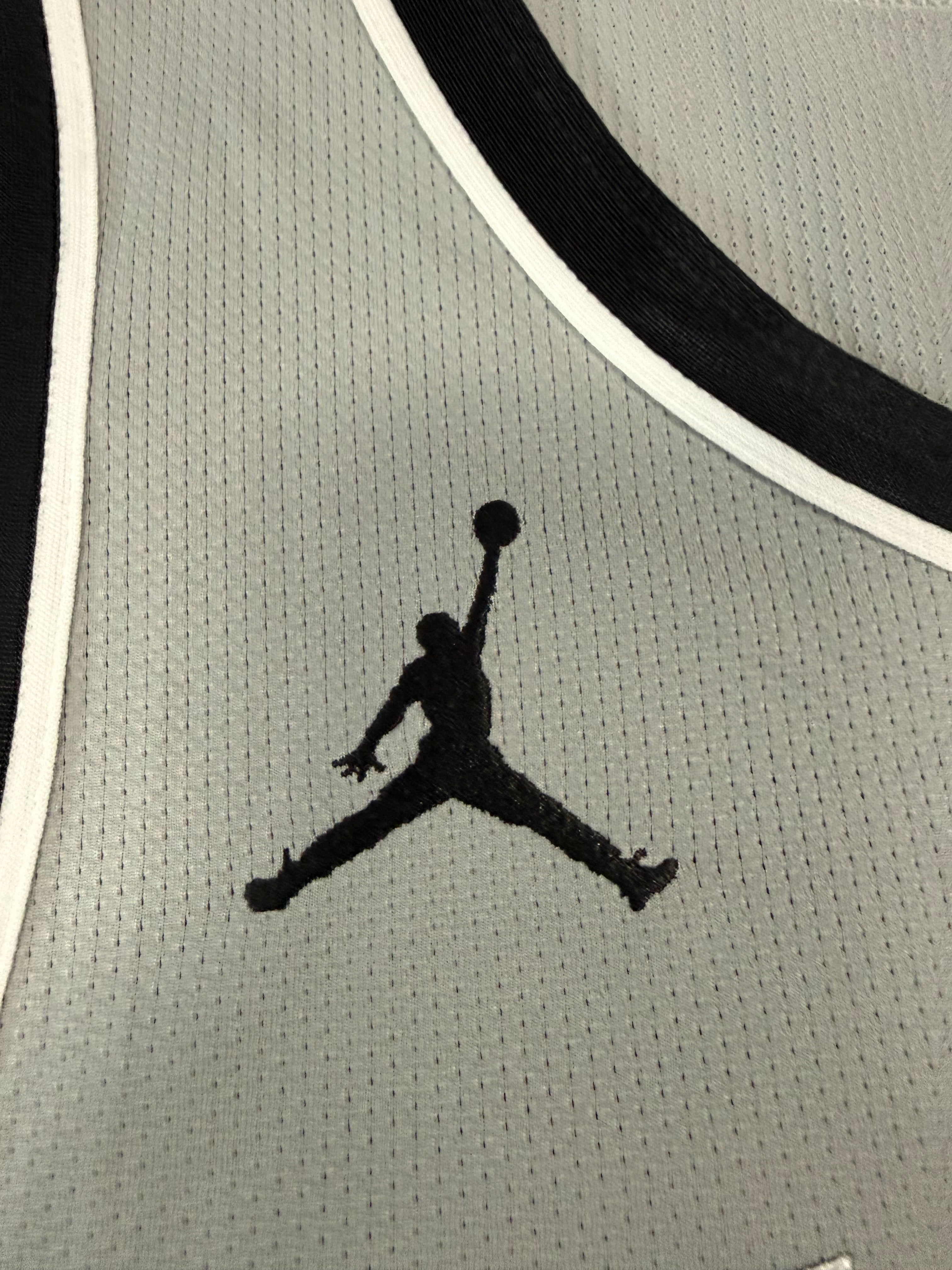 Victor Wembanyama San Antonio Spurs Jersey #1 Nike ADV Authentic Gray Size 52 (XL) NBA