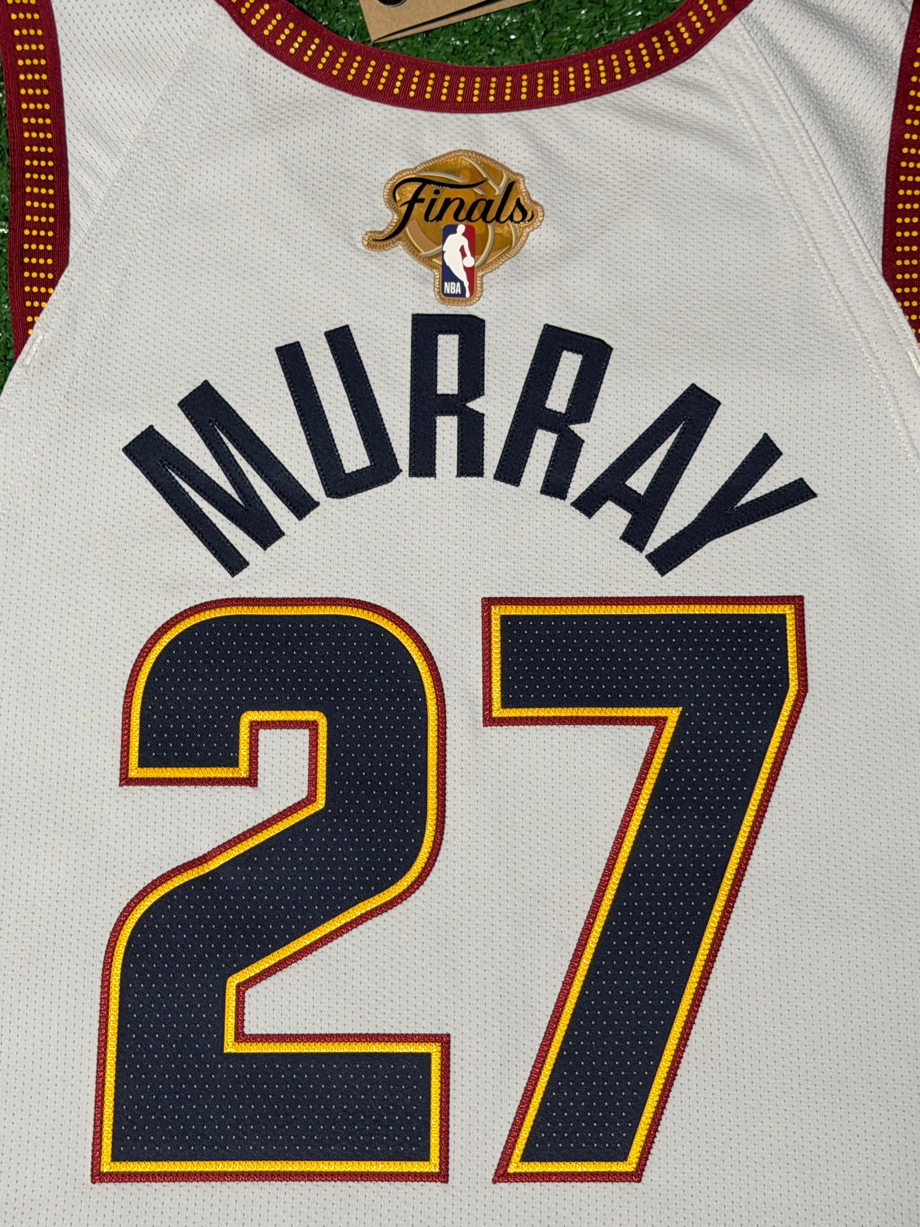 Jamal Murray Denver Nuggets Jersey #27 Nike ADV Authentic Gray Size 48 (L) NBA