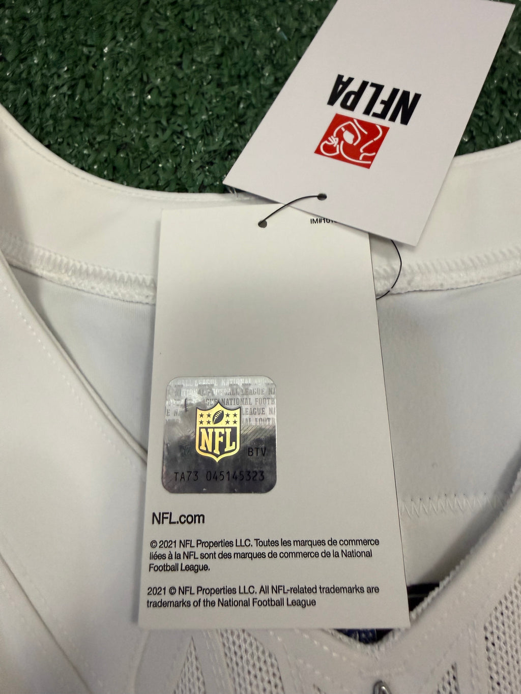 Fred Warner San Francisco 49ers Jersey #54 Nike Vapor FUSE Elite White Size 48 (XL) NFL