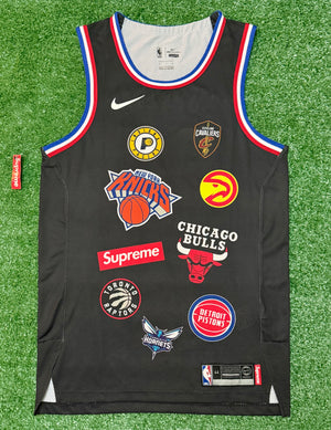 Authentic Supreme x NBA x Nike Aeroswift #94 Black Jersey Size 44/Medium