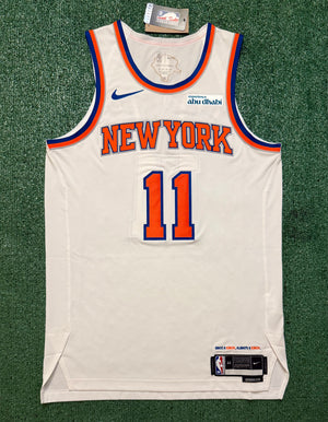 Jalen Brunson New York Knicks Jersey #11 Nike ADV Authentic White Size 44 (M) NBA