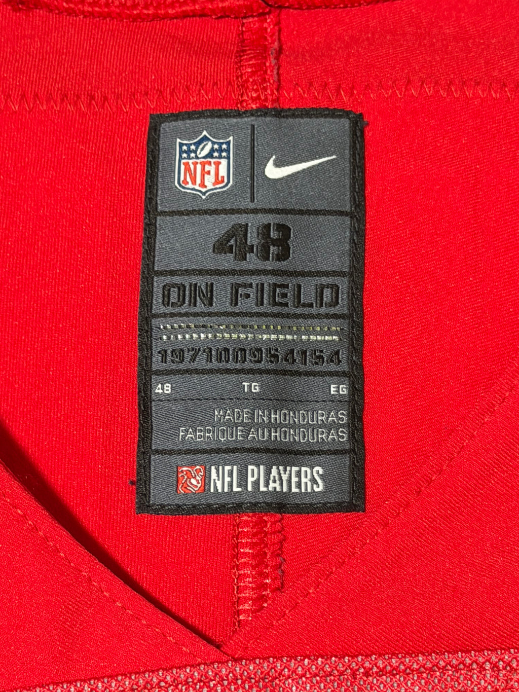 Patrick Mahomes Kansas City Chiefs Jersey #15 Nike Vapor Elite Red Size 48 (XL) NFL