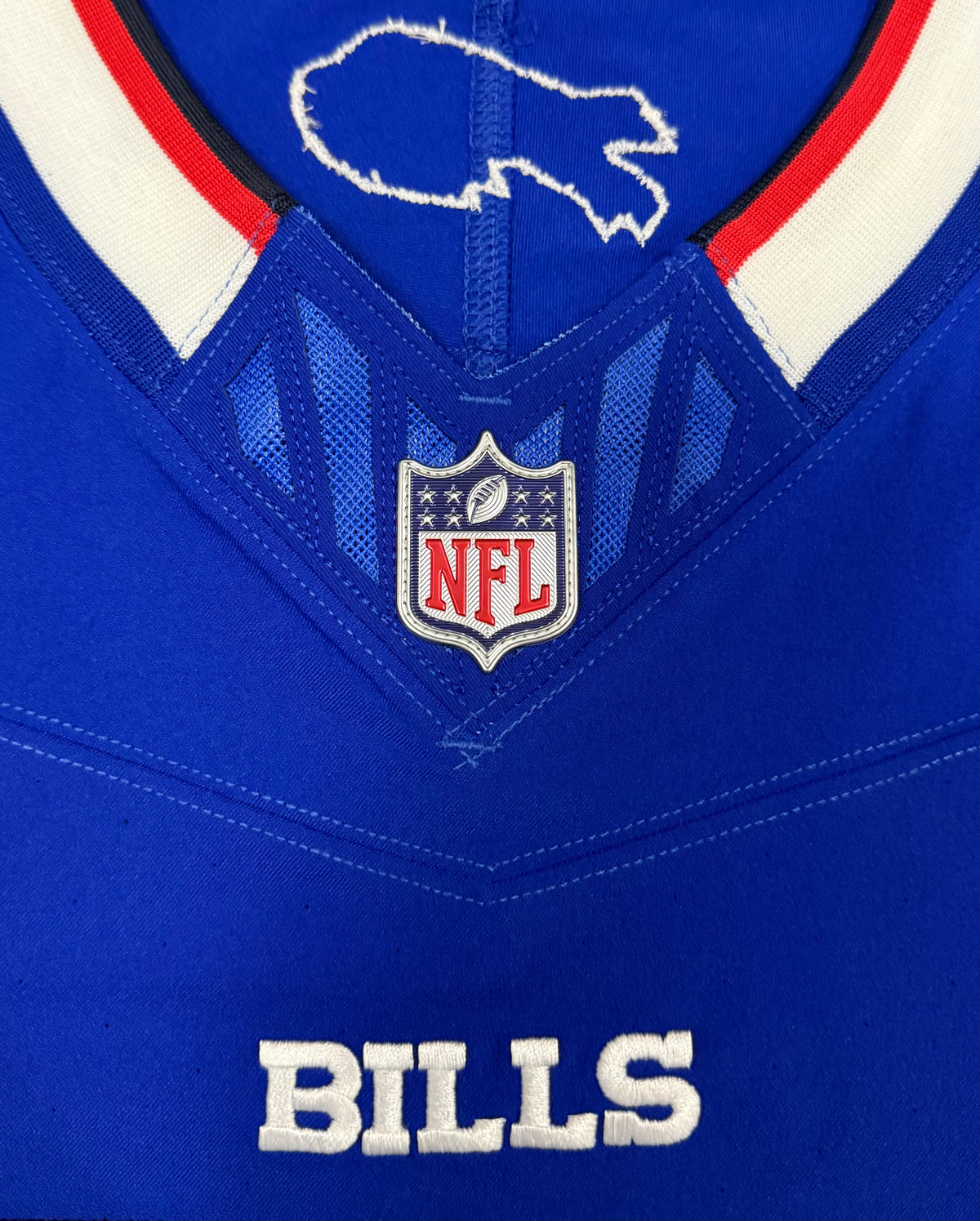 Josh Allen Buffalo Bills Jersey #17 Nike Vapor Fuse Elite Blue Size 44 (L) NFL
