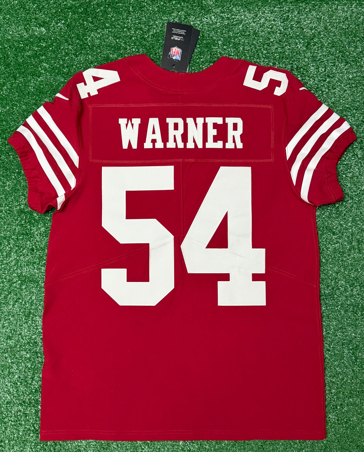 Fred Warner San Francisco 49ers
Jersey #54 Nike Vapor Elite red Size 40 (Medium) NFL