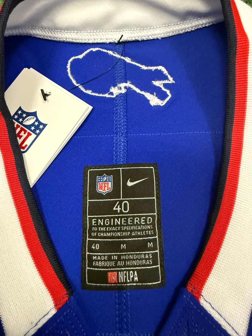 Josh Allen Buffalo Bills Jersey #17 Nike Vapor Fuse Elite Blue Size 40 (M) NFL