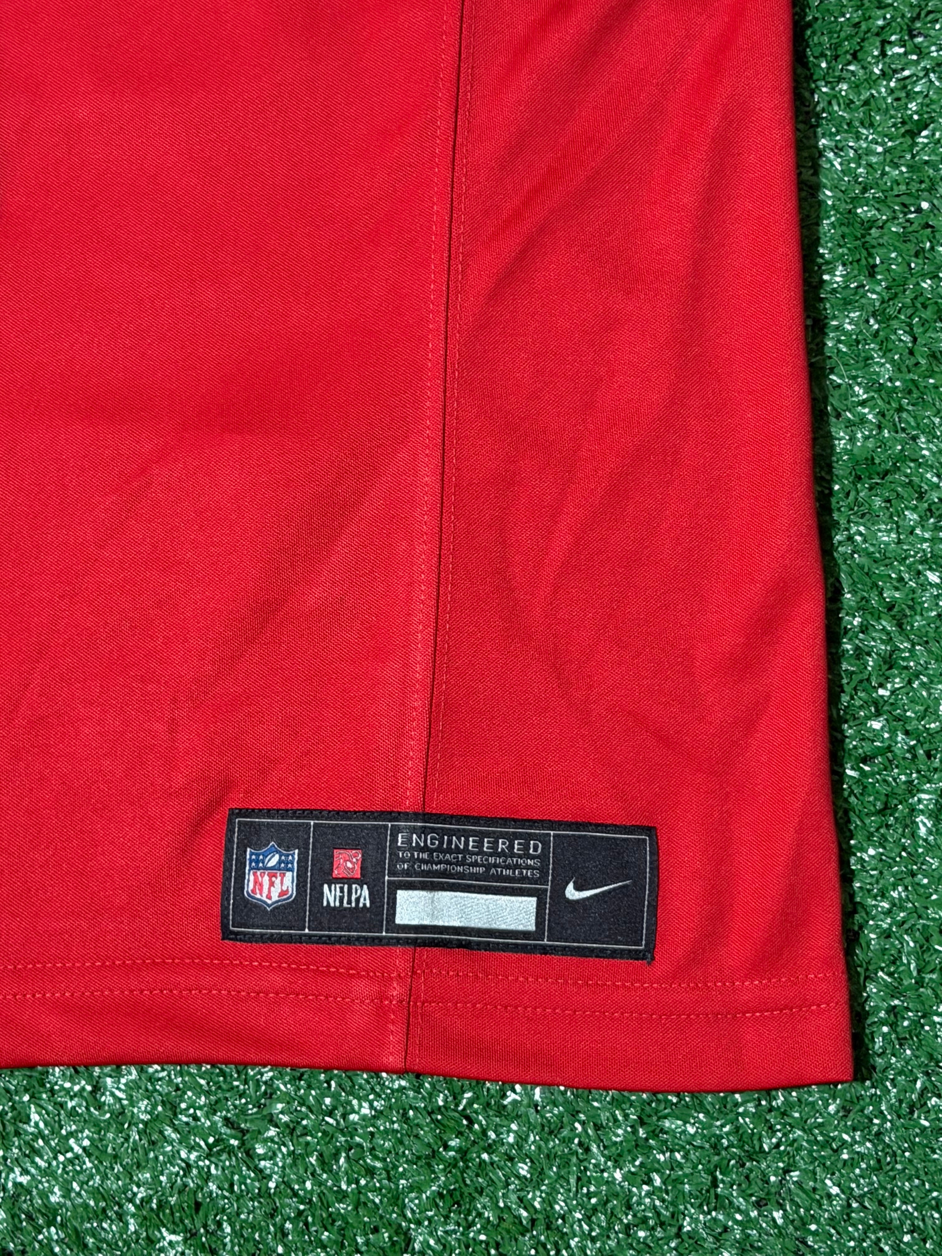 Josh Allen Buffalo Bills Jersey #17 Nike Vapor Fuse Limited Stitched Red Size (Medium) NFL
