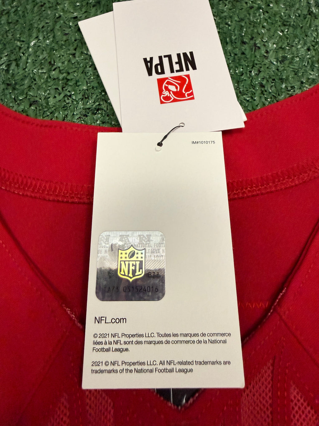Fred Warner San Francisco 49ers Jersey #54 Nike Vapor FUSE Elite Red Size 44 (Large) NFL