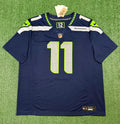 Jaxon Smith-Njigba Seattle Seahawks Jersey #11 Nike Vapor FUSE Limited Navy Size (XL) NFL