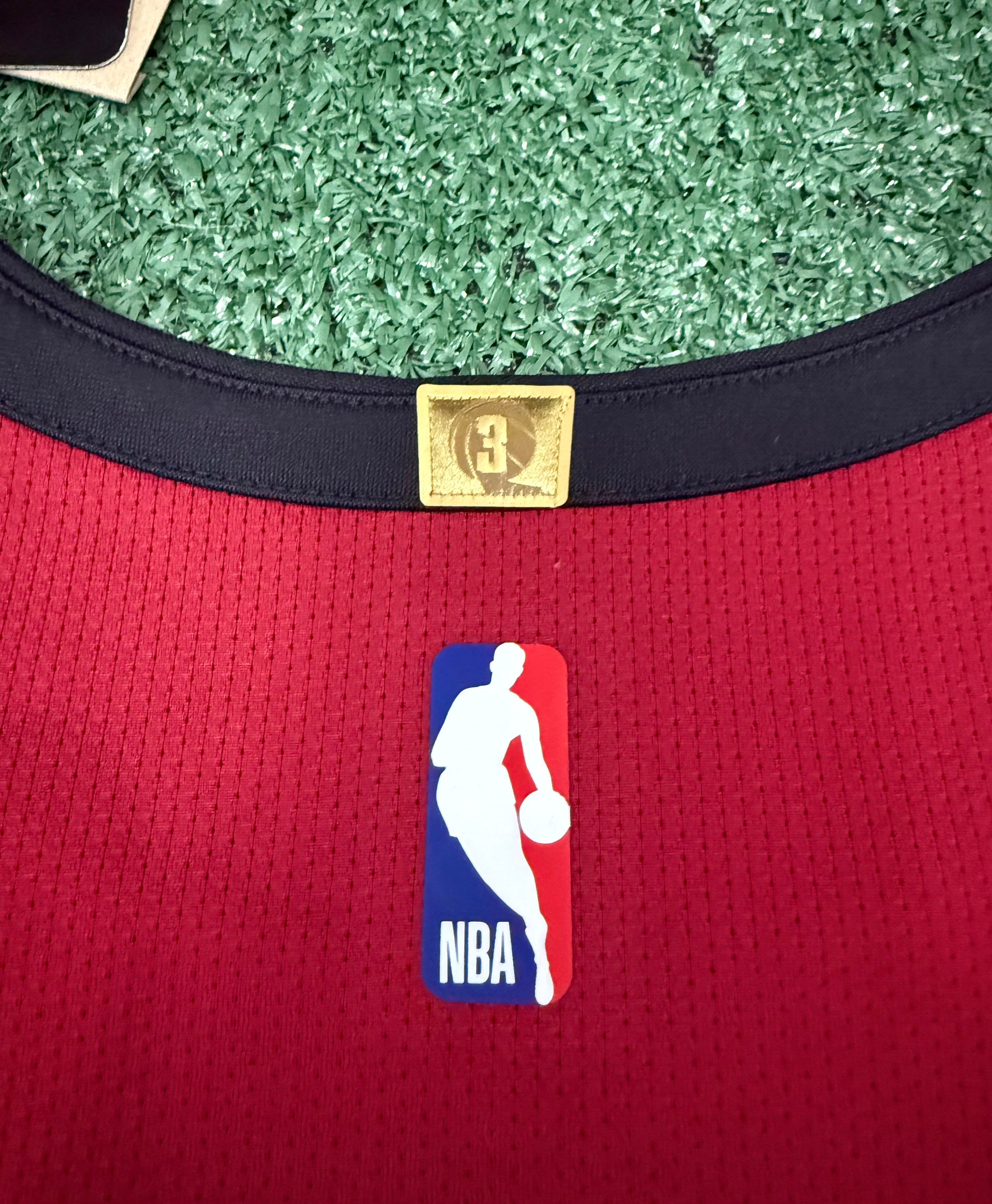 Giannis Antetokounmpo Miami Heat Jersey #7 Nike ADV Authentic Red Size 48 (Large) NBA