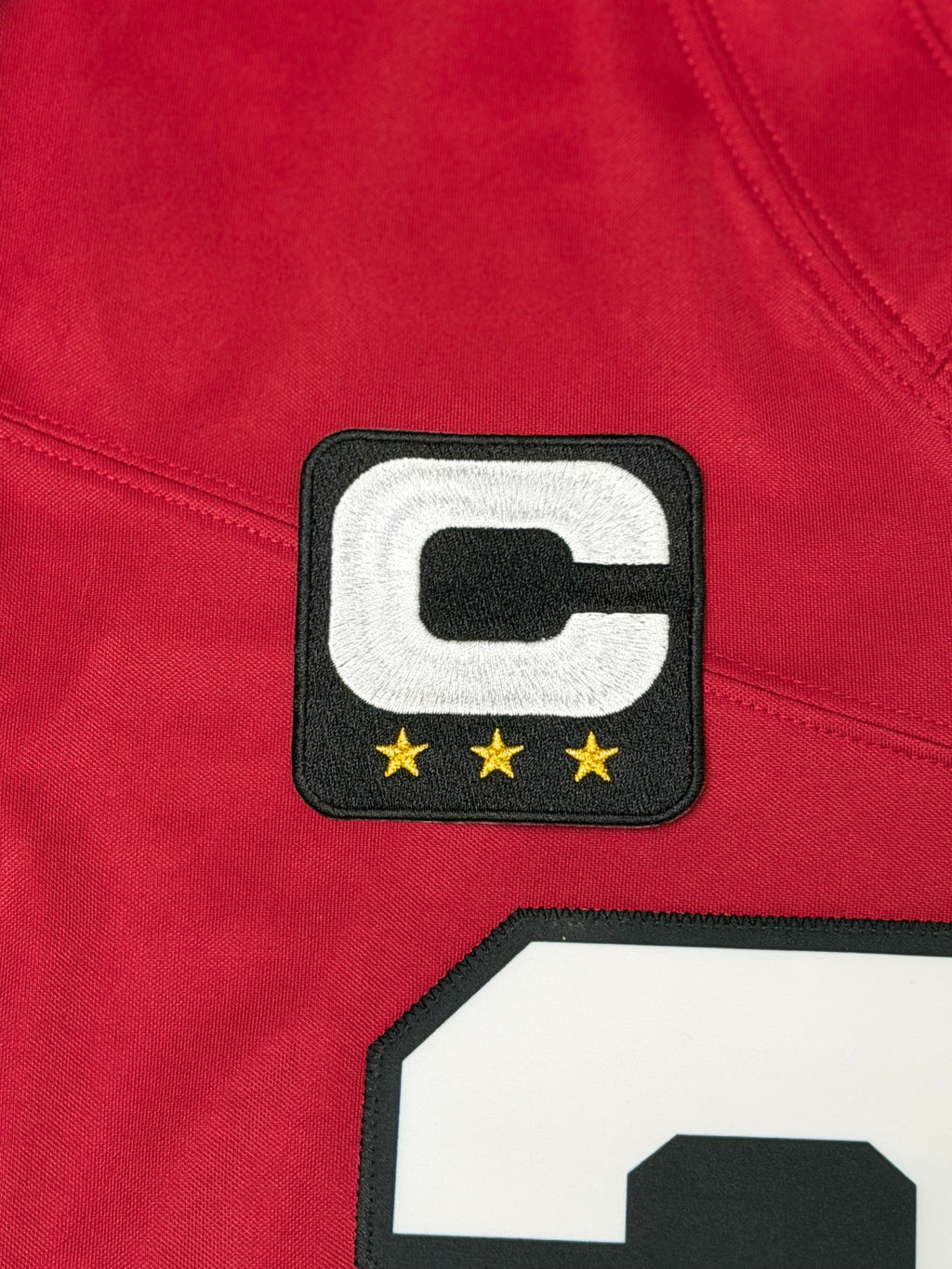 Christian McCaffrey San Francisco 49ers Jersey #23 Nike Vapor Fuse Limited Stitched Red Size (Large) NFL