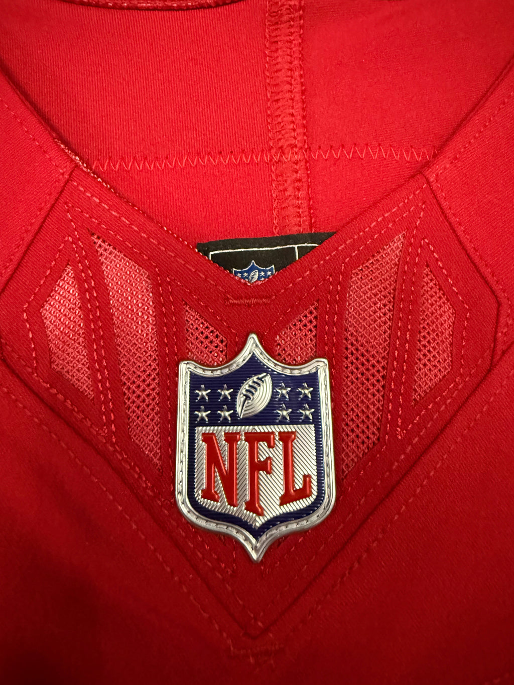 Fred Warner San Francisco 49ers Jersey #54 Nike Vapor FUSE Elite Red Size 40 (Medium) NFL