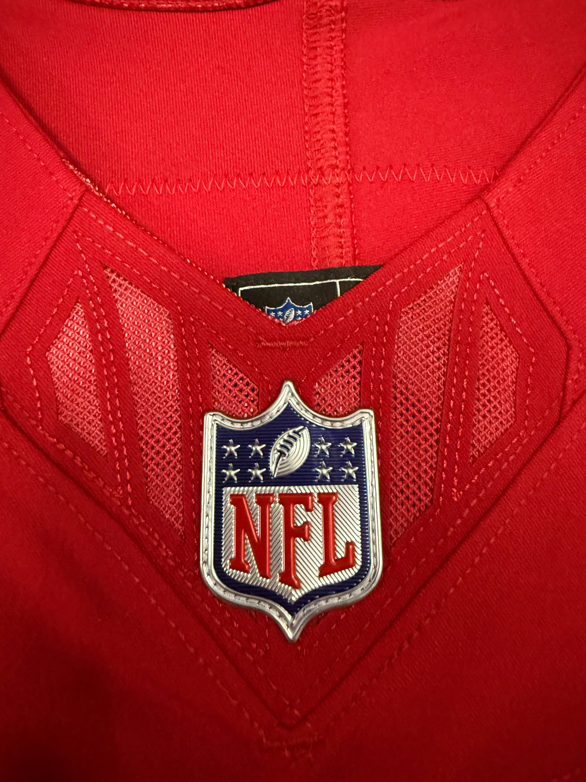 Fred Warner San Francisco 49ers Jersey #54 Nike Vapor FUSE Elite Red Size 40 (Medium) NFL