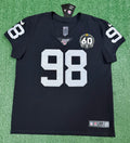 Maxx Crosby Las Vegas Raiders Jersey #98 Nike Vapor Elite Black Size 48 (XL) NFL